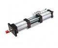 Hydro-pneumatic boosting cylinder - HPNS